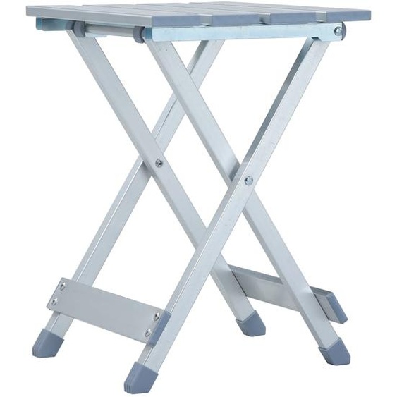 Tabouret de camping Aluminium 28x26x39 cm