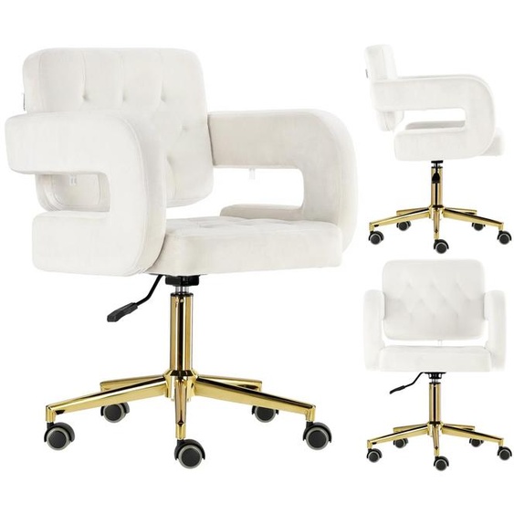 Tabouret de coiffure cosmétique avec dossier chaise de SPA mobile Amalfi