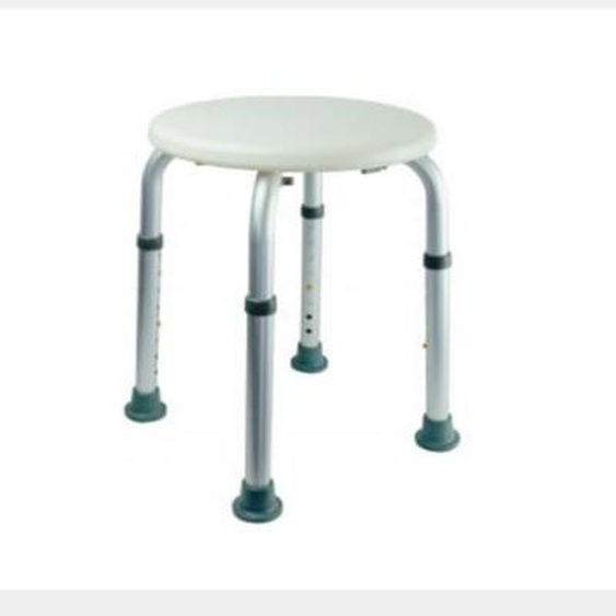 Tabouret de douche PMR PELLET Essentiel rond hauteur réglable