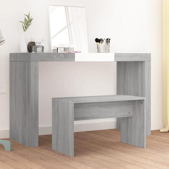 Tabouret de toilette Sonoma gris 70x35x45 cm Bois dingénierie