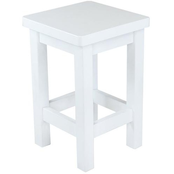 Tabouret en bois droit