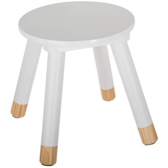 Tabouret Enfant - Douceur Blanc