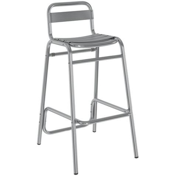 Tabouret haut restauration Lorraine - Inox