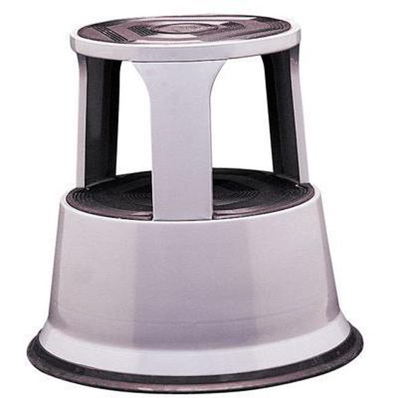 Tabouret kik-step gris mercure