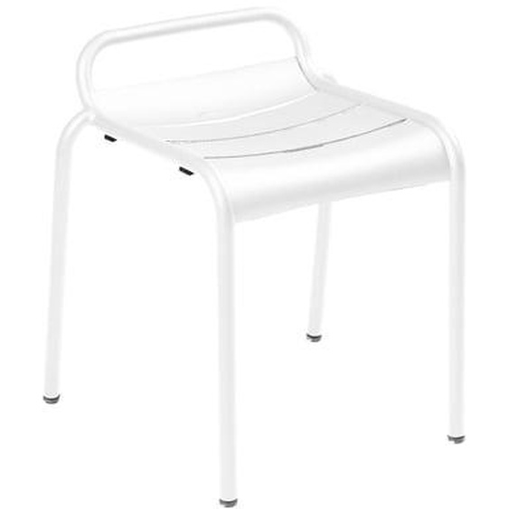 Tabouret LUXEMBOURG - 01 blanc coton