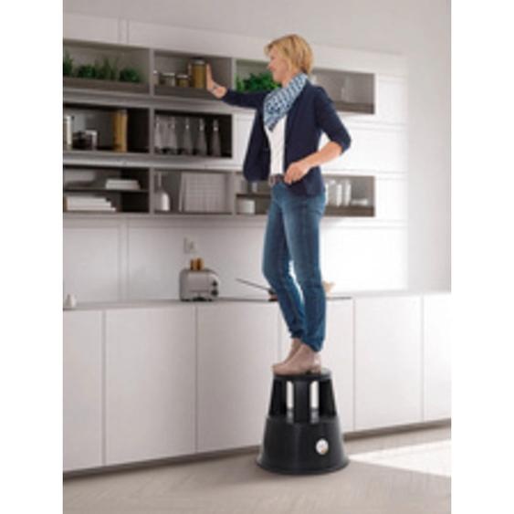 Tabouret marchepied SuperStep, en plastique, rouge