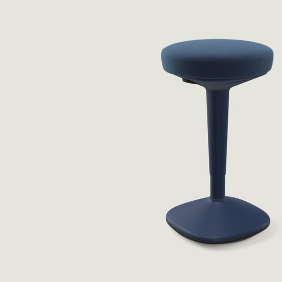 Tabouret oscillant - Bleu nuit