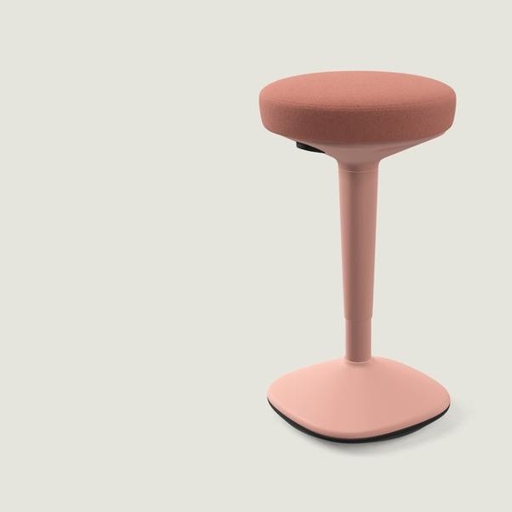 Tabouret oscillant - Rose poudré