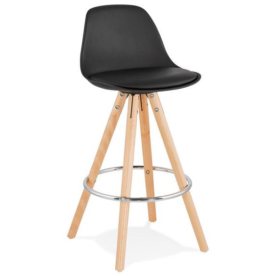 Tabouret snack mi-hauteur TATAMI MINI noir