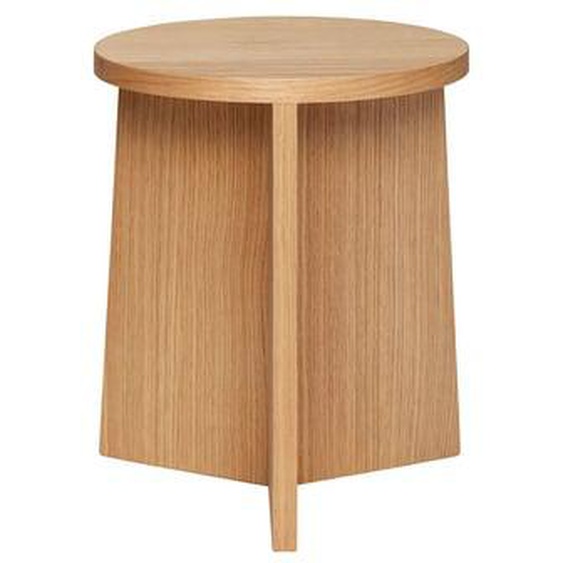 Tabouret Split  en mdf et placage de chêne