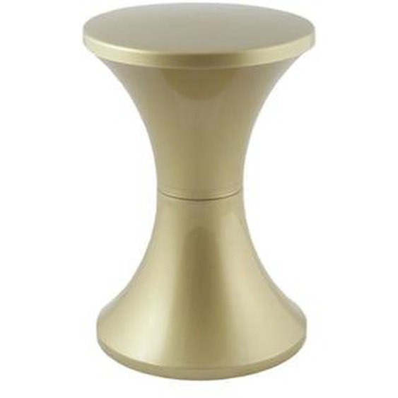 Tabouret Tamtam Pop métal gold Ø30 x 45 cm
