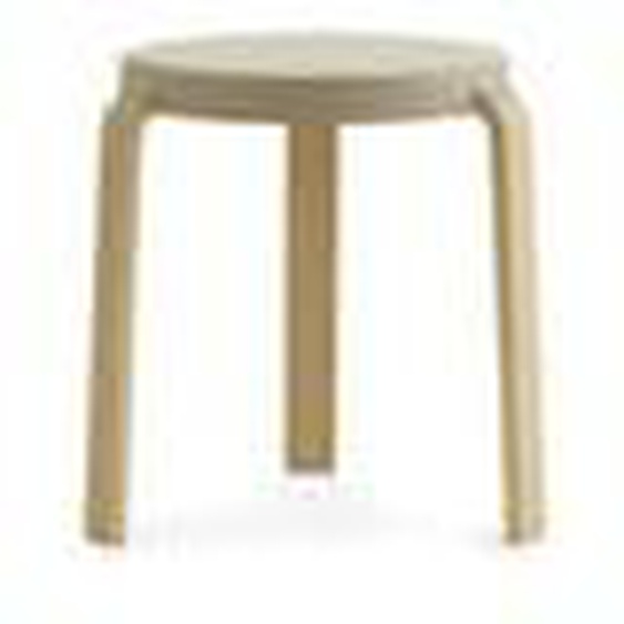 Tabouret Tap - gris sable - Chêne