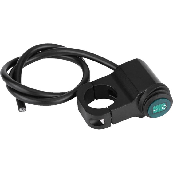 Tache de brouillard Interrupteur déclairage, moto universelle étanche 22 mm pour ladu moteur