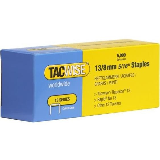 TACWISE 234 Agrafes TACWISE 13/8 mm, zinguées, fines