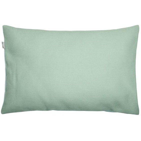 Taie Doreiller Unie En Coton Nid Dabeille Vert