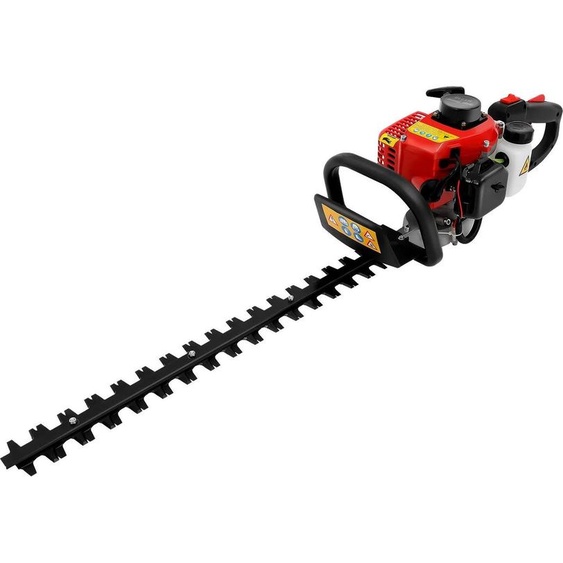 Taille-haie / débroussailleuse - Moteur à essence 2 temps 22,5 cm³ - Monocylindre refroidi par air - Lames double face de 56 cm - Acier 65Mn - Noir