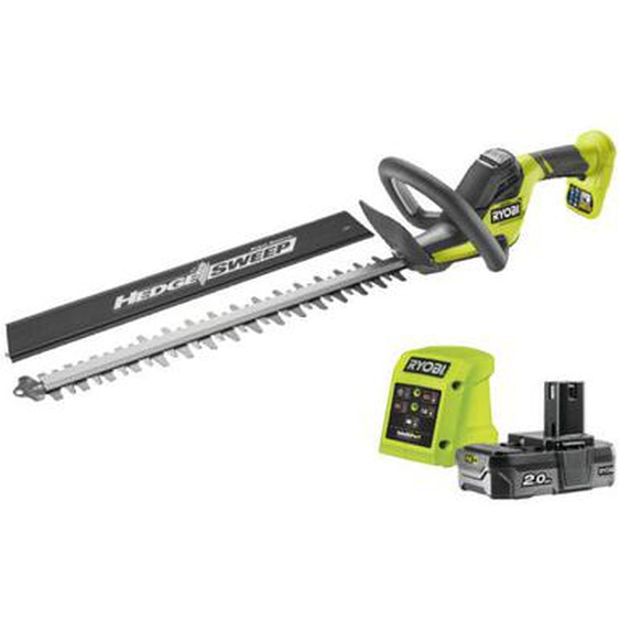 Taille-haies 18V One+ Brushless - linea - 45 cm - 1 batterie 2.0 Ah - 1 chargeur - RY18HT45A-120 - Ryobi