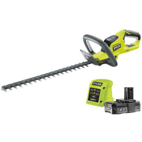 Taille-haies 18V One+ LithiumPlus 1 batterie 2.0Ah - 1 chargeur rapide RHT184520 - Ryobi