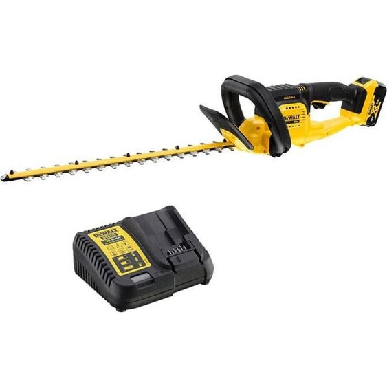 Taille haies sans fil 18V XR Li-Ion lamier de 55 cm (1x5,0 Ah) - DEWALT DCMHT563P1