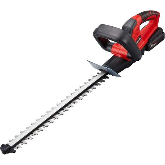 Teeno - Taille-haies sans fil 20V 2.0Ah Batterie au Lithium, longueur de coupe 510mm, double lame acier