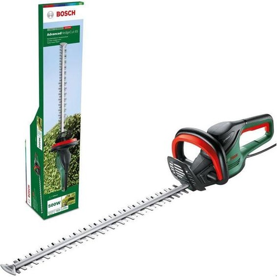 Taille-Haies sans Fil, Bosch AdvancedHedgeCut 36V-65-28, Lame 65 cm, Espacement 34 mm, Moteur 500W