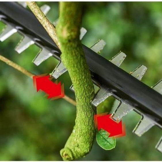 Taille-Haies sans fil télescopique, Bosch UniversalHedgePole 18, Longueur de lame 43 cm, Perche réglable, Système anti-blocage