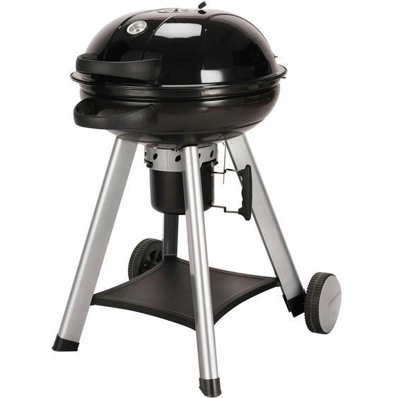 Taino - Grill bouilloire à charbon neo avec couvercle rabattable Grill bouilloire ø 57 cm noir