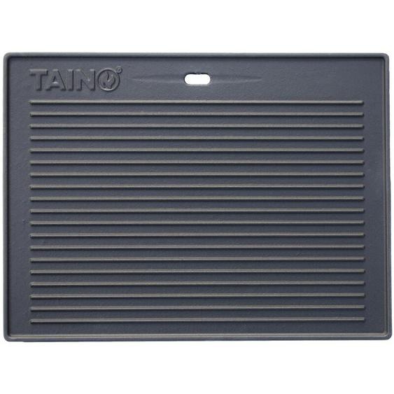 Taino - Plaque de gril Accessoires Plaque réversible Fonte Plaque à pizza Barbecue à gaz pro 5kg