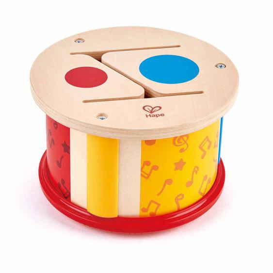 Tambour Double-face Rouge