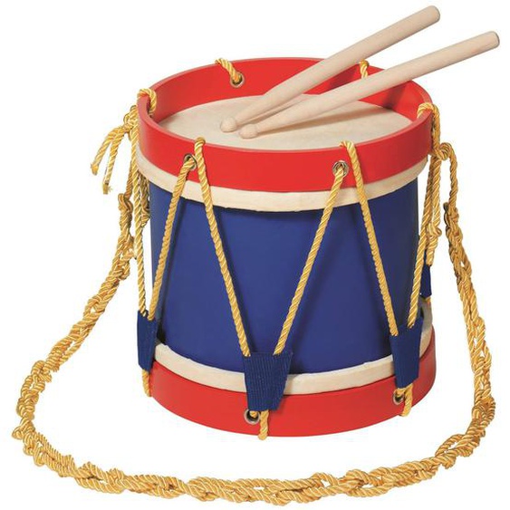 Tambour En Bois Bleu