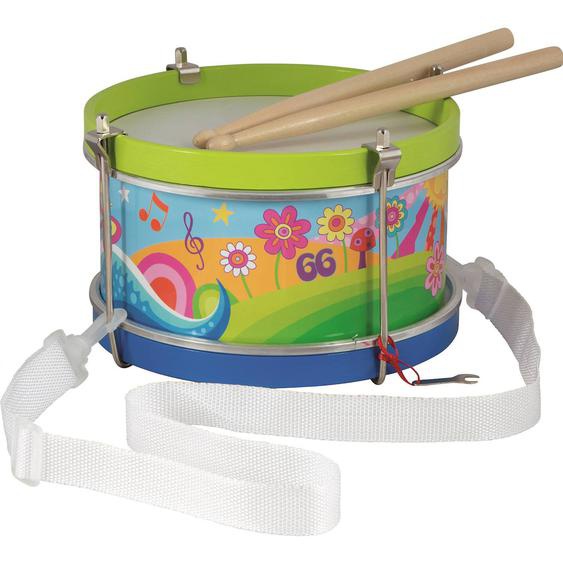 Tambour Flower Power Bleu
