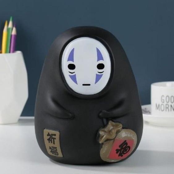 Tapez B Tirelire sans visage pour homme, Studio Ghibli Totoro, décor de chambre, Kawaii, cadeau pour enfants
