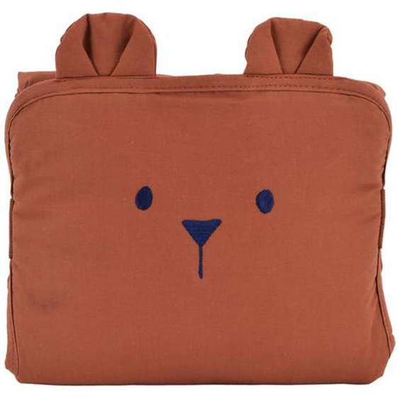Tapis À Langer De Voyage Coton Bio Ourson Tonka