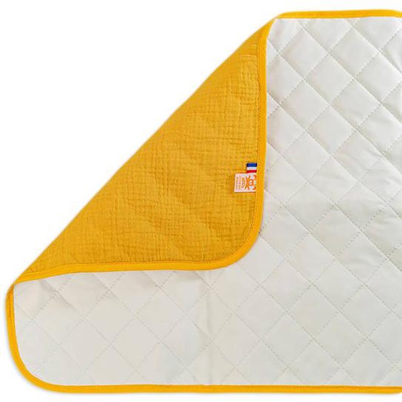 Tapis À Langer Nomade En Coton Bio Beige