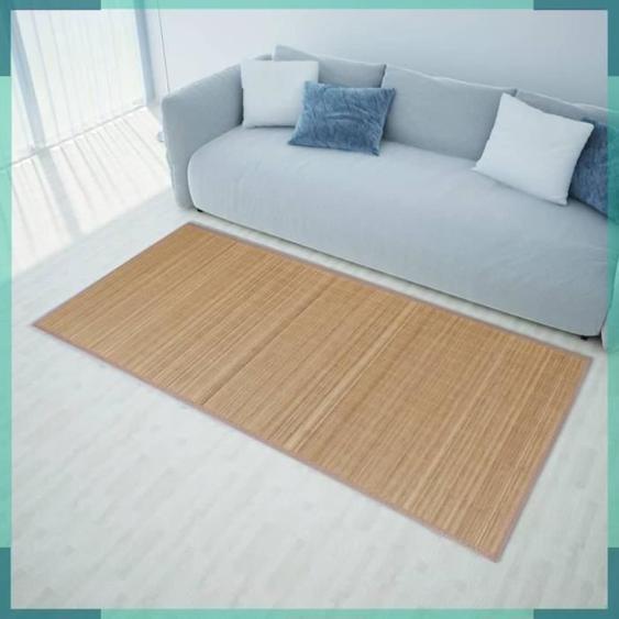 Tapis - ASHATA - FHE241340 - Marron - Rectangulaire - 150 x 200 cm