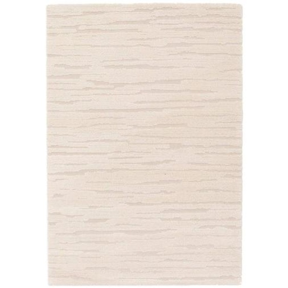 Tapis Avec Effet Relief Doux Et Confortable Inuk Beige Sable