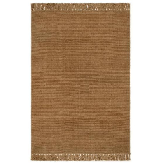 Tapis avec glands 80x300 cm Jute