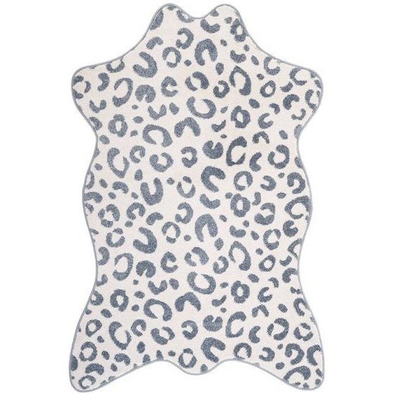 Tapis Chambre Enfant Peau De Bête Bao Silver Blue