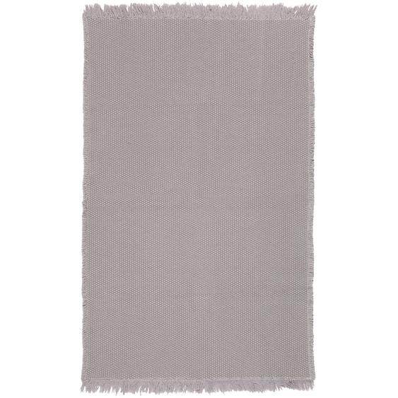 Tapis Coton Lavable Uni Albertine Lin