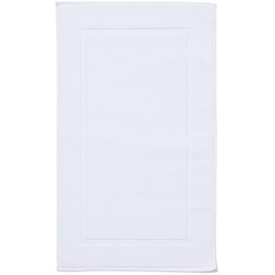 Tapis De Bain 50x80 Qualité Épaisse Tissu Blanc (blanc)