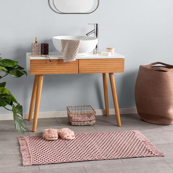 Tapis de Bain Alexis Rose 60x100 cm - Tapis pour salle de bain