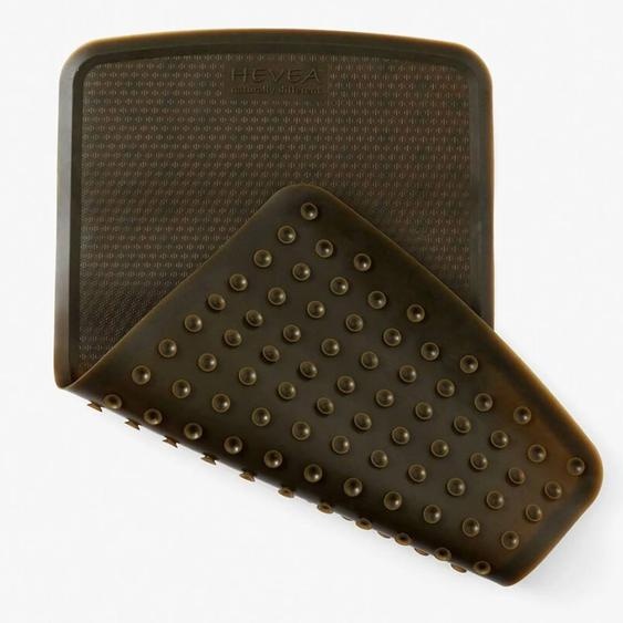 Tapis De Bain Antidérapant En Caoutchouc Charcoal Gris Anthracite