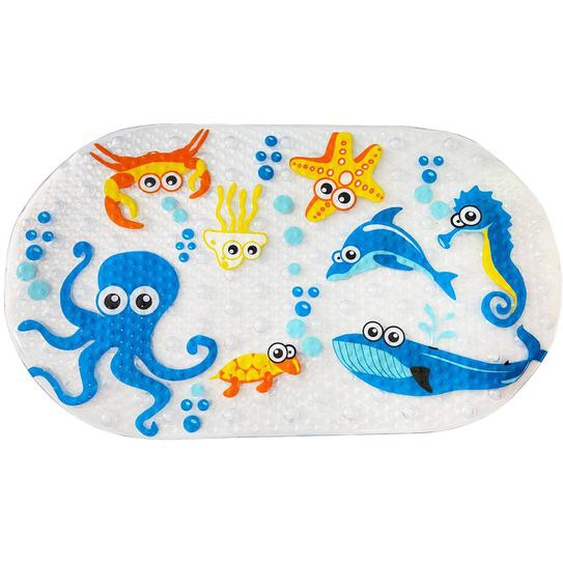 Tapis De Bain Bleu
