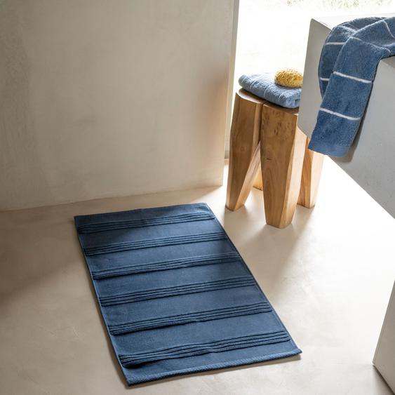 Tapis de bain coton Hypnotic marine