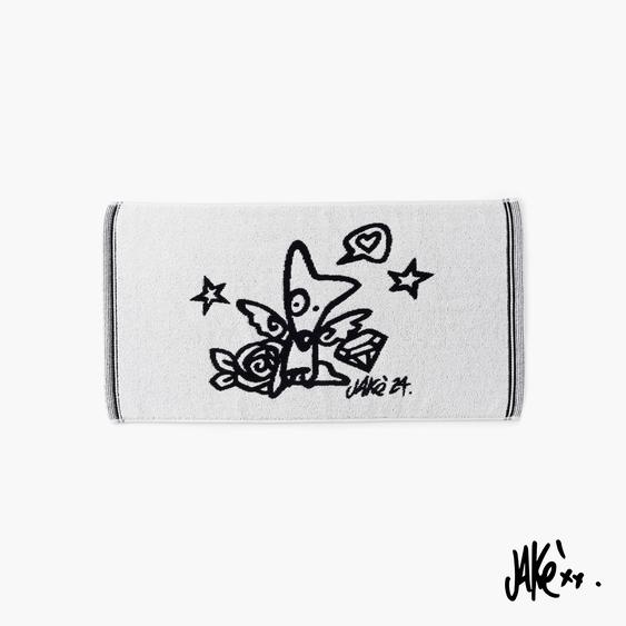 Tapis de bain coton Jakè x Carré Blanc