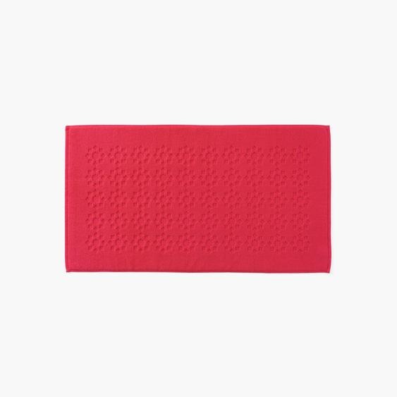 Tapis de bain coton Jardin M bougainvillier