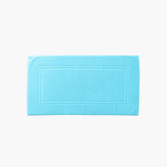 Tapis de bain coton Lola II turquoise