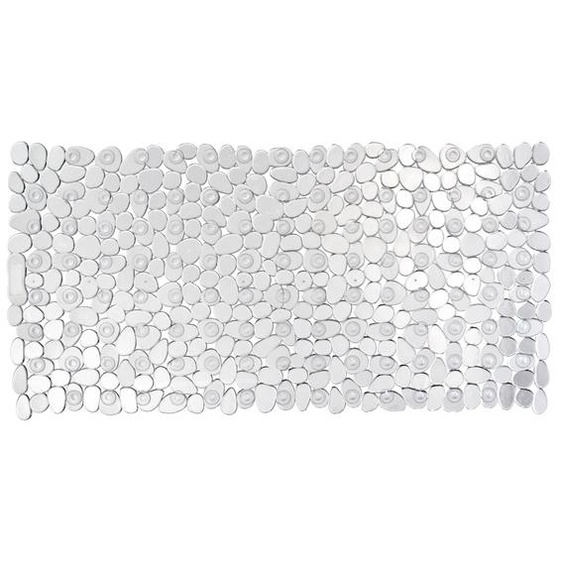 Tapis de bain en plastique transparent 71x36cm