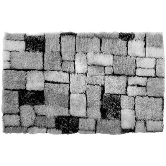 Tapis De Bain Mosaïque Toucher Peluche -