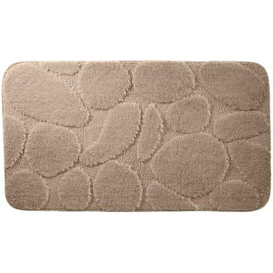Tapis de bain motif galets -